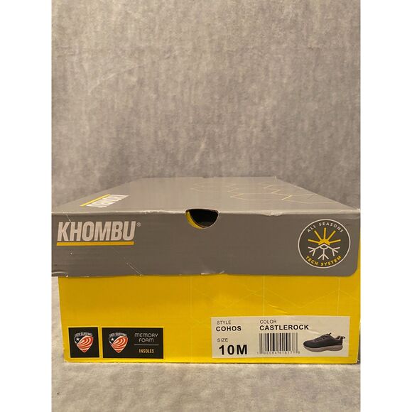 Khombu Men's Cohos Sneakers Gray Castlerock‎ Sz 10M - Picture 6 of 10